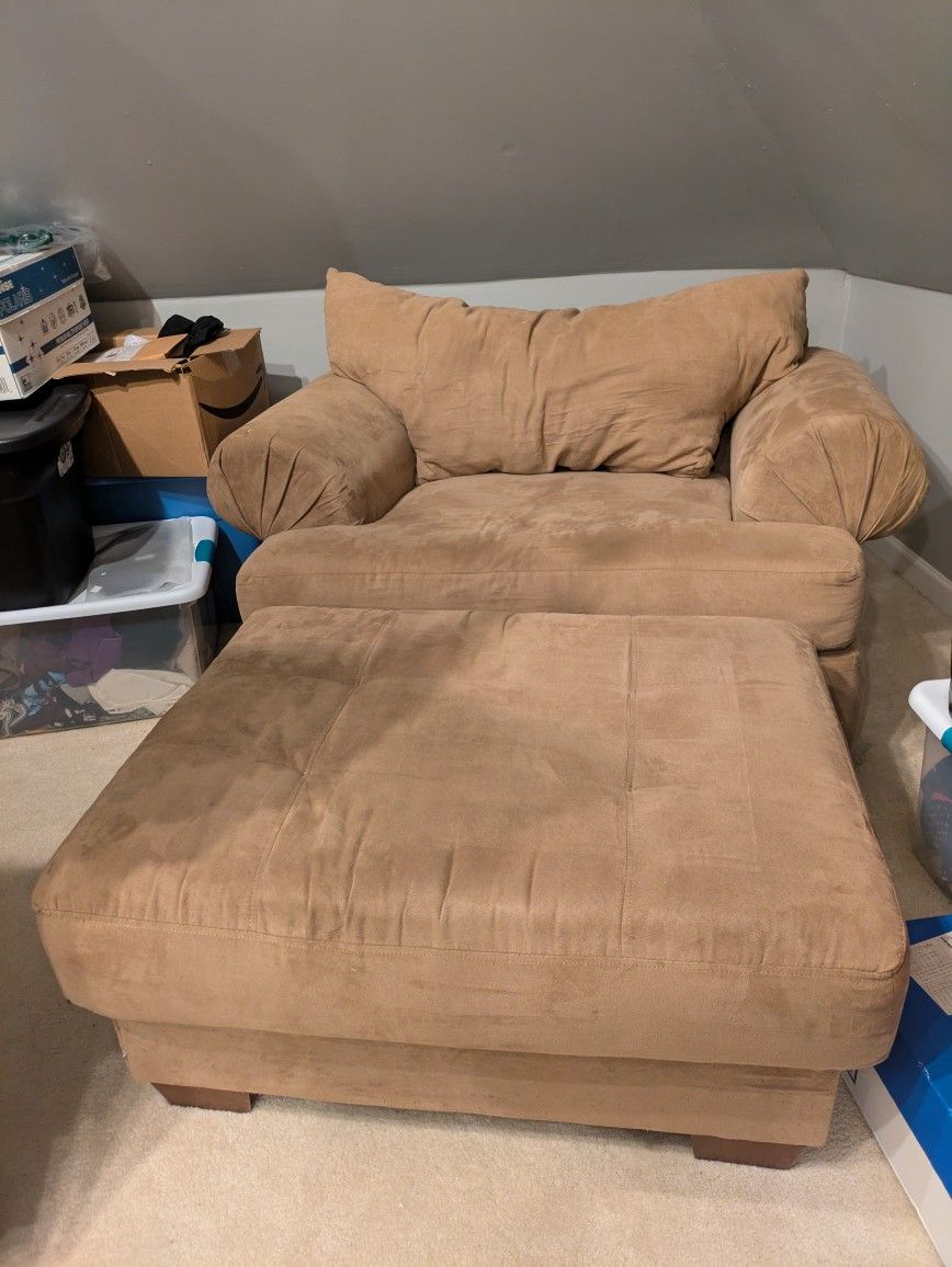 Chair and Ottoman