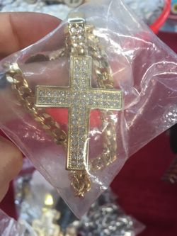 Gold plated necklace