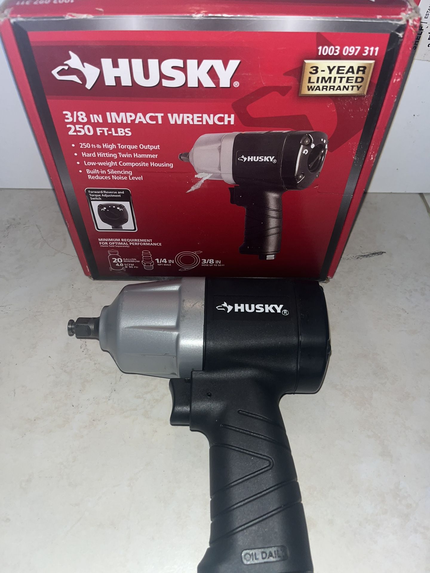 Husky 3/8 Impact Wrench Model H4425