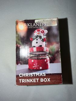 CHRISTMAS TRINKET BOX