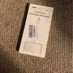 Lightning to OTG Digital AV Adapter