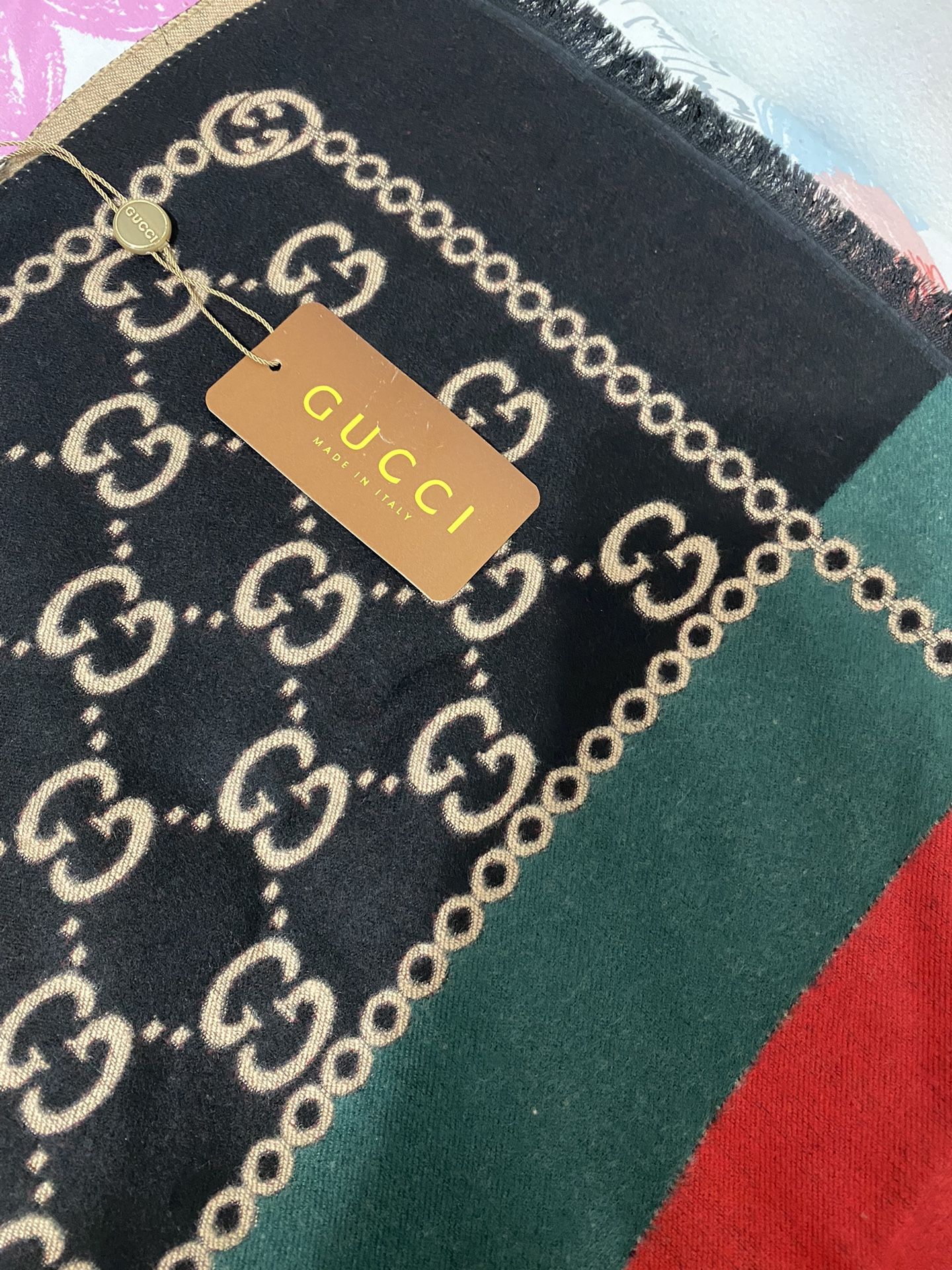 Cashmer Scarf High Quality Gucci