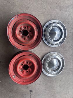 Chevy Belair Hubcaps