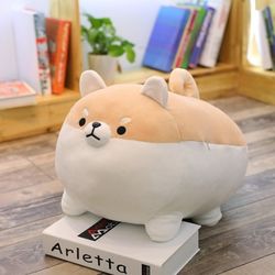 Brand New - Huggy Plush Shiba Dog - 19.5 inches