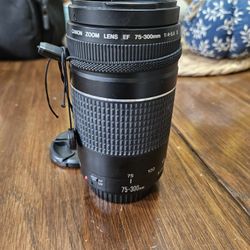 Canon EF 75-300mm F/4-5.6 III Zoom Lens