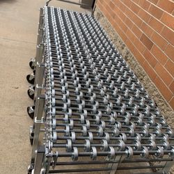 Fully Adjustable, Roller Conveyor 