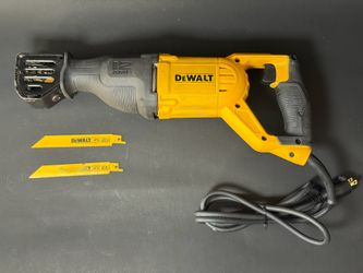 DEWALT Reciprocating Saw, 12 Amp, 2,900 RPM, 4-Position Blade Clamp, Variable Speed Trigger, Corded