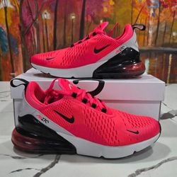 Nike Air Max 270 Red Orbit Size 8.5 Men's Running Shoes BV6078-600
