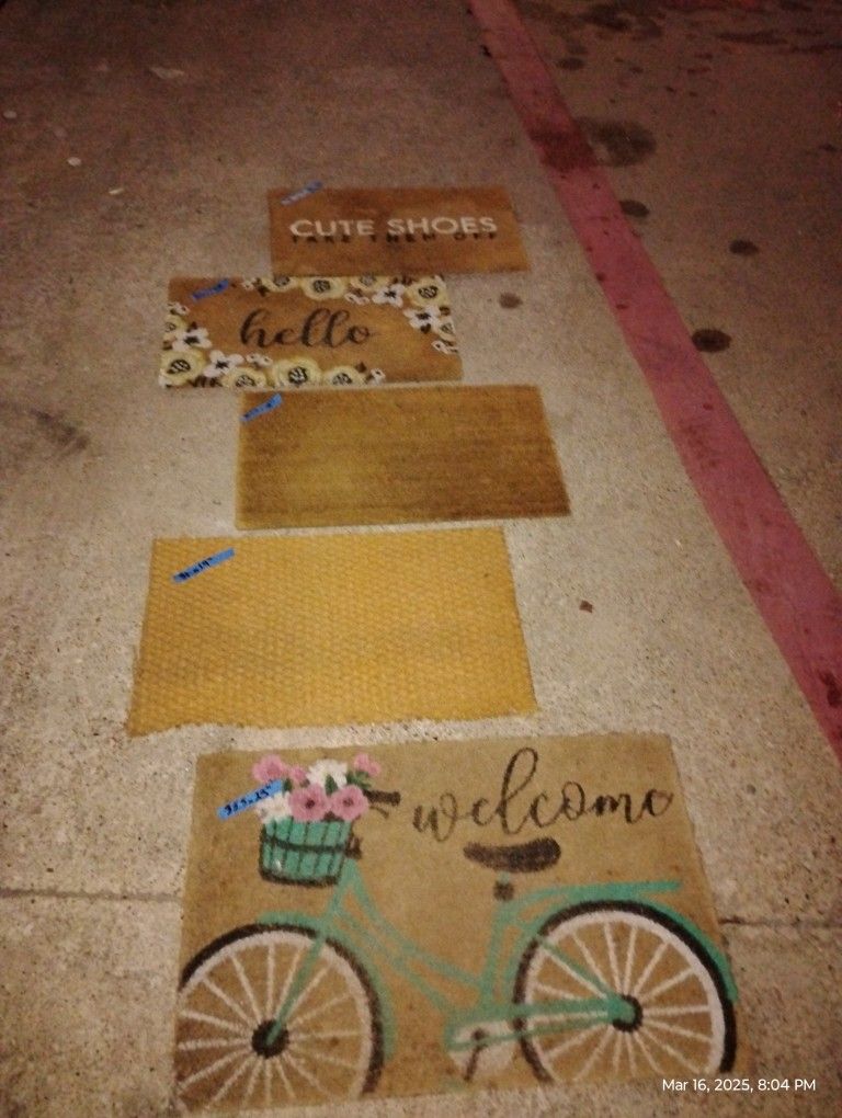 Cute/Fun Door Mats 