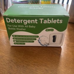 Icuire Baby Bottle, Washer Detergent Tablets-new  