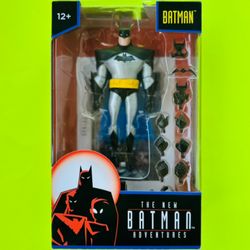 McFarlane Toys The New Batman Adventures Animated Series Batman Action Figure (Silver Suit)