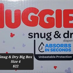 Huggies Box Size 4 