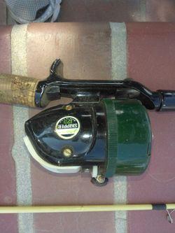 Old school fishing pole. Kids perfect