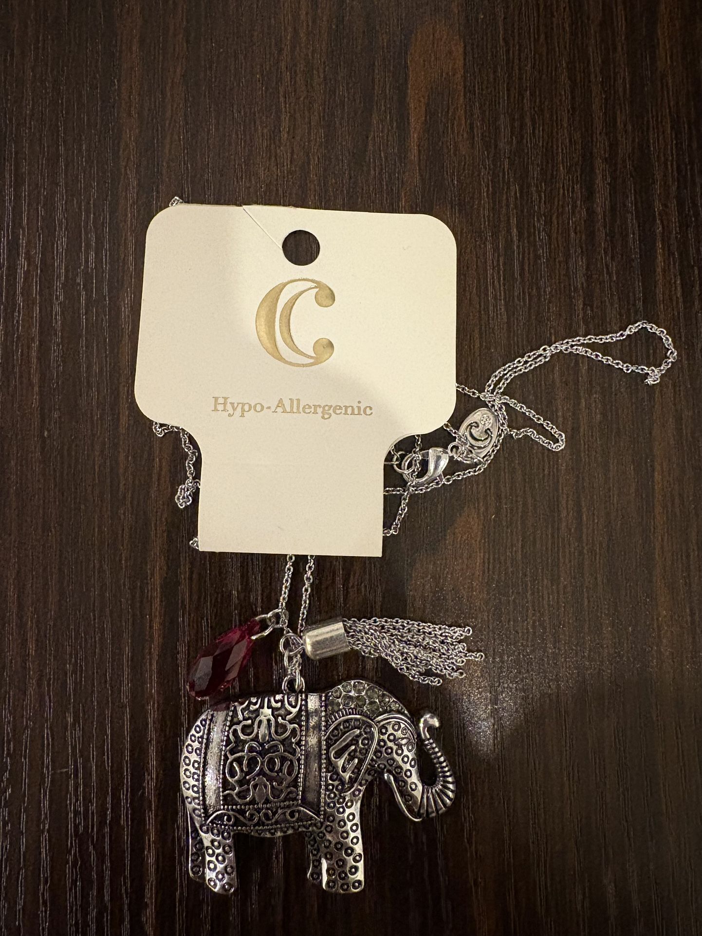 Brand New Elephant Necklace