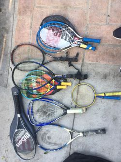 Lots of Tennis Rackets for sale!!