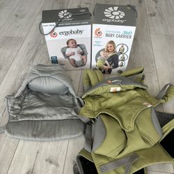 Ergobaby Four Position 360 Baby Carrier & Infant Insert