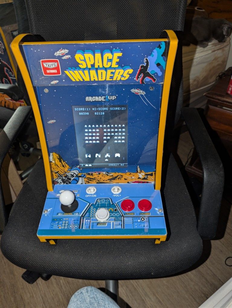 ArcadeUp Space Invaders Table Top Arcade Machine