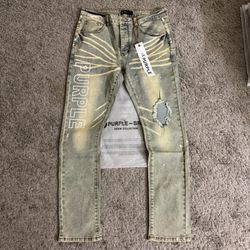 Purple Jeans Size 34 Men’s