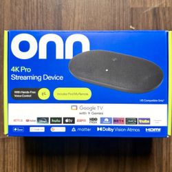 Selling “onn 4K Pro (New 2026 Model) - Black”