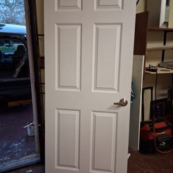 White Wood Door