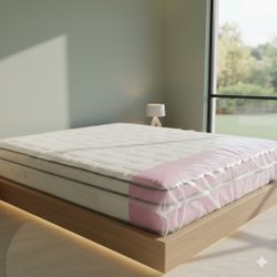 New queen mattress and box spring 2 pc BED FRAME IS NOT  INCLUDED