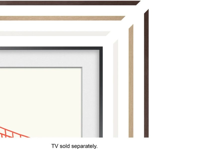 Samsung 55" The Frame Customizable Bezel - Modern White (VG-SCFA55WTBZA)