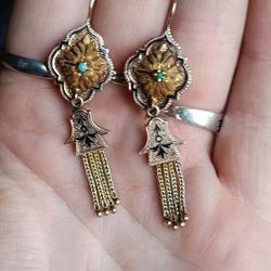 Vintage Victorian earrings
