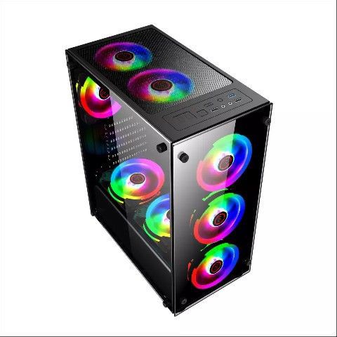 High Quality Tempered Glass Mid Tower Case