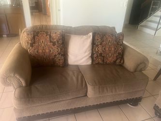 Couch and loveseat