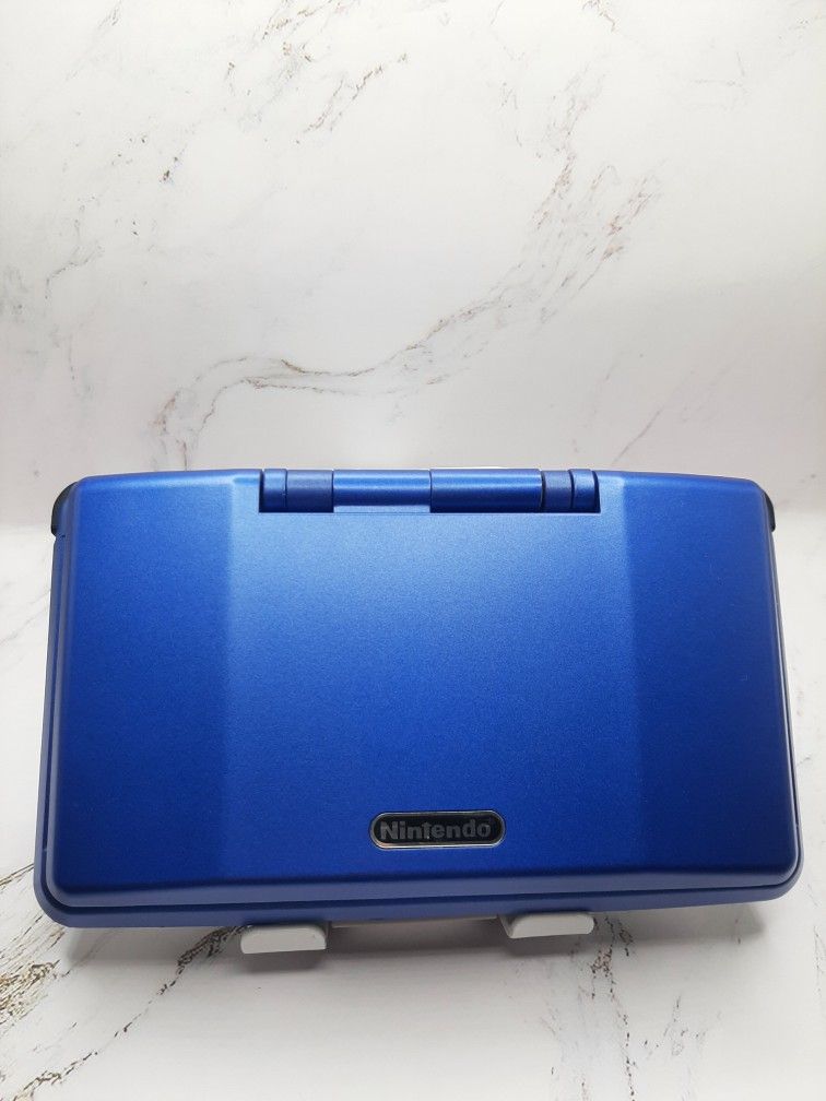 Nintendo DS Phat - New Blue Shell - Flash Cart