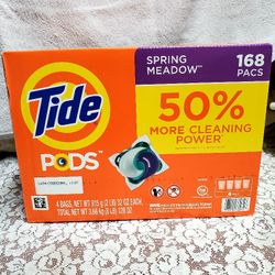 TIDE PODS 168 Count Spring Meadow