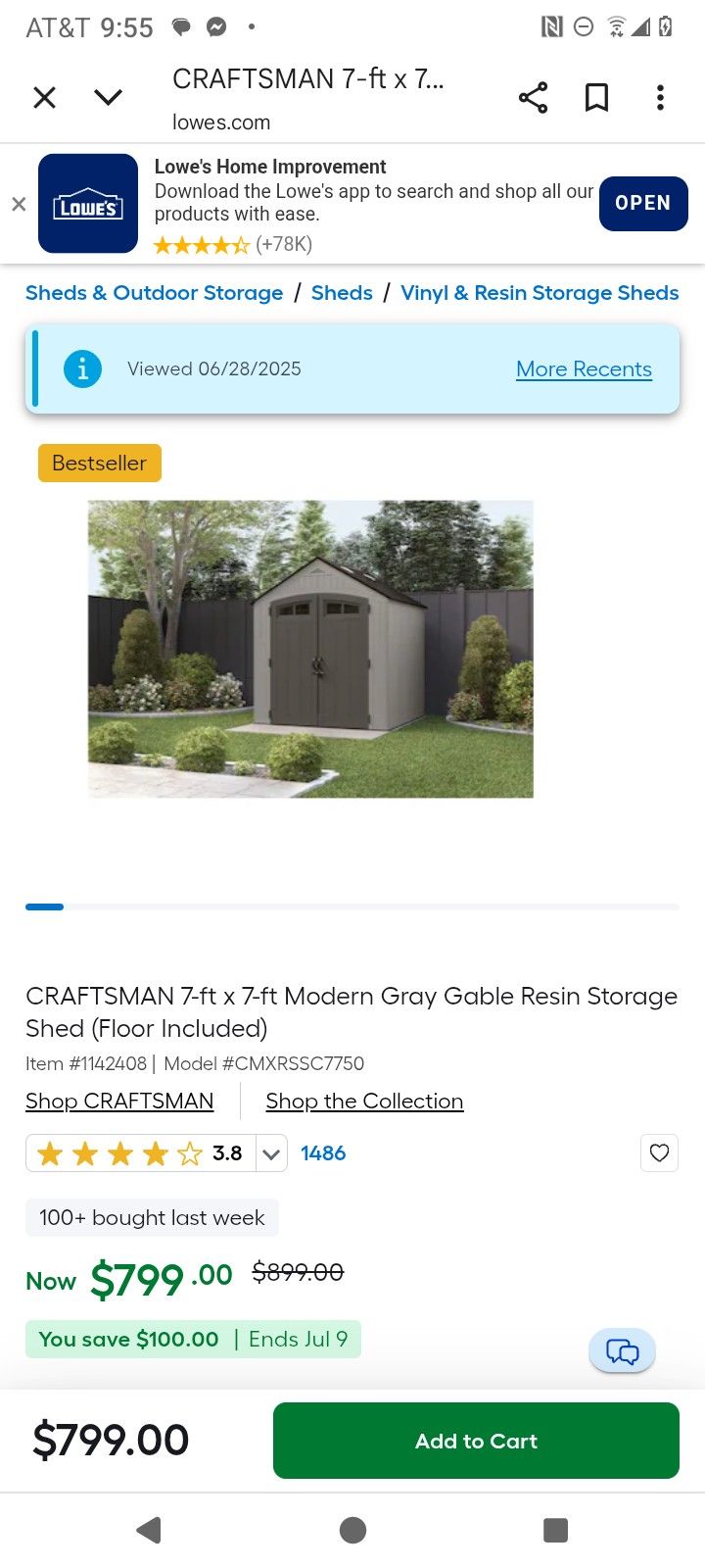 Portable Building Brand New