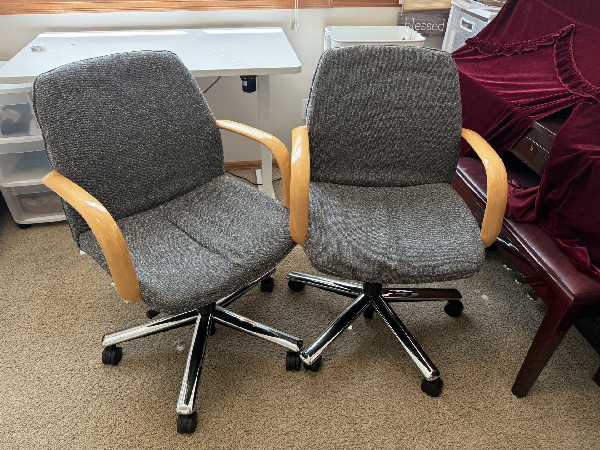 Office Computer Desk Chair X2