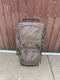 ALPS OutdoorZ Dual-Function Hunting Backpack with Freighter Frame for Hauling Gear/Adjustable Torso, Rifle Holder for Big Game Hunting/Coyote Brown, O