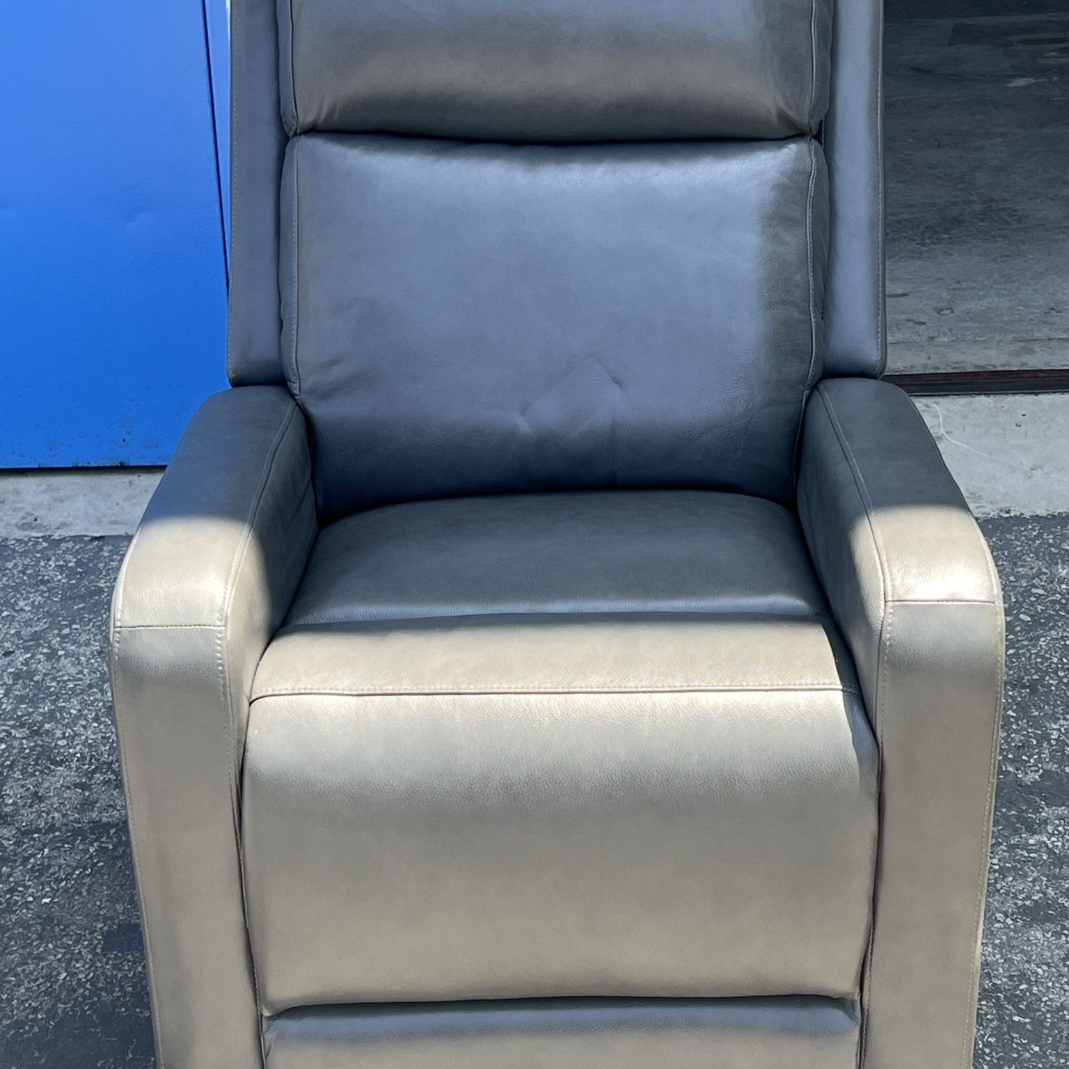 Arnie Leather Power Glider Recliner