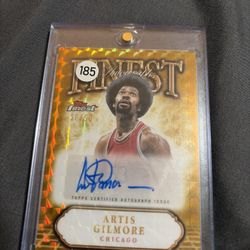 Topps Finest Autograph Artis Gilmore 