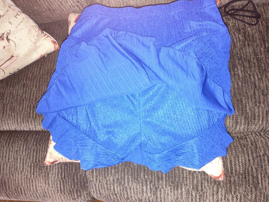 Brand New Blue Skort For Women, SizeM.