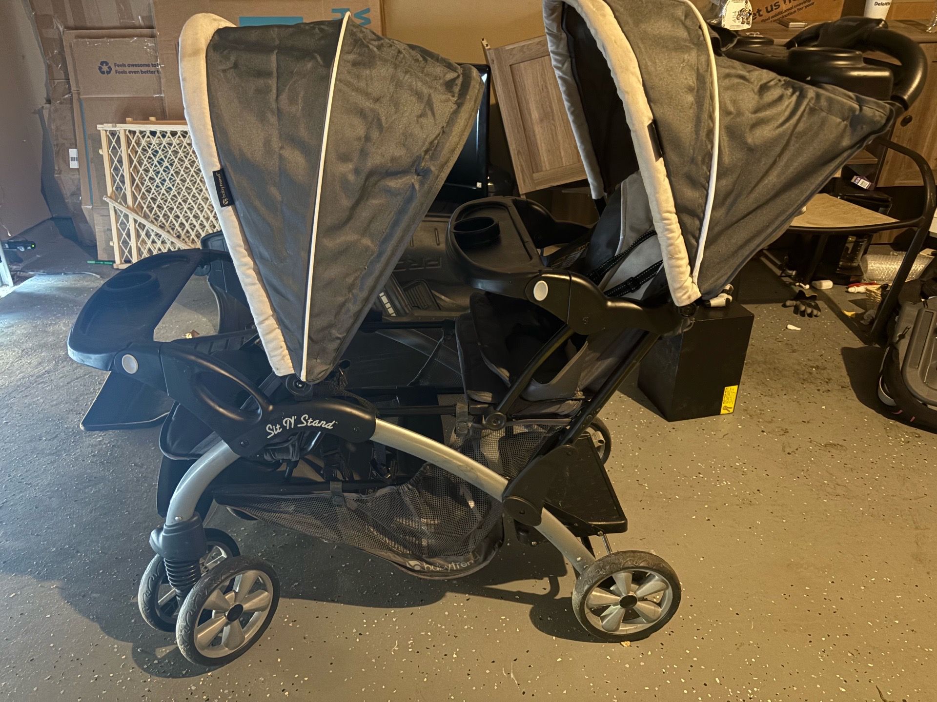 BabyTrend Sit N Stand DOUBLE stroller