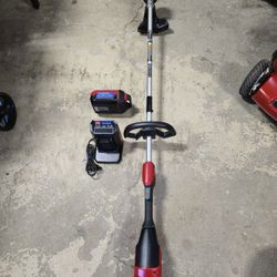 Like New Toro 60v weedwaker with Battery and charger 
Everything Works as it should 
$129