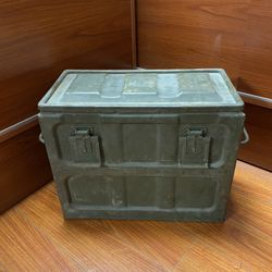 1950s U.S. Navy Ammunition Box 