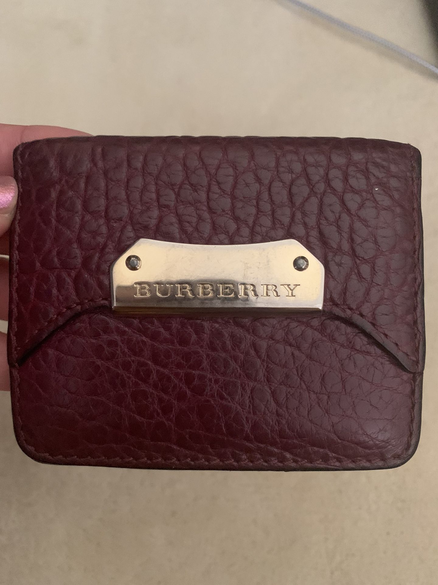 Authentic Burberry Card Case