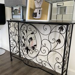 Iron Console Table 