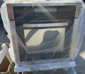 Brand New Fagor 6HA200TDX 24 Inch Single Electric Wall Oven - European Convection Cooking