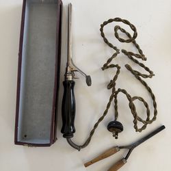 Vintage curling irons