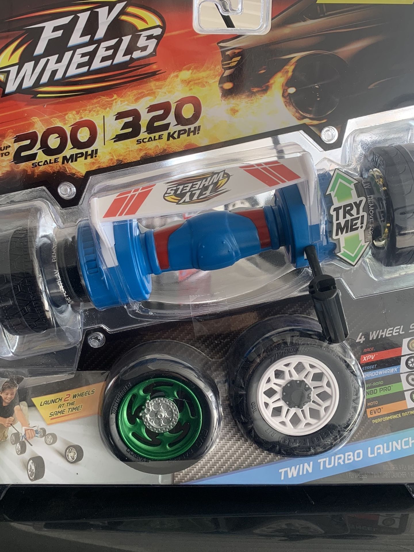 Fly Wheels Twin Turbo Launcher