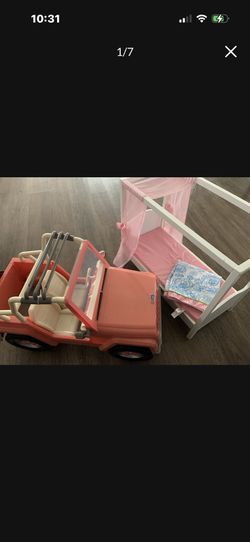 American Doll Bed and Jeep