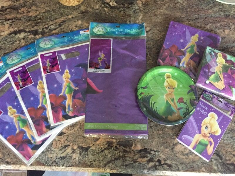 Tinkerbell birthday supplies