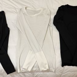 3 long sleeve lululemon swiftly techs  