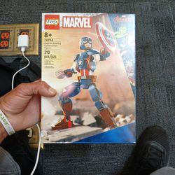 Marvel Captain America Lego Figuring 