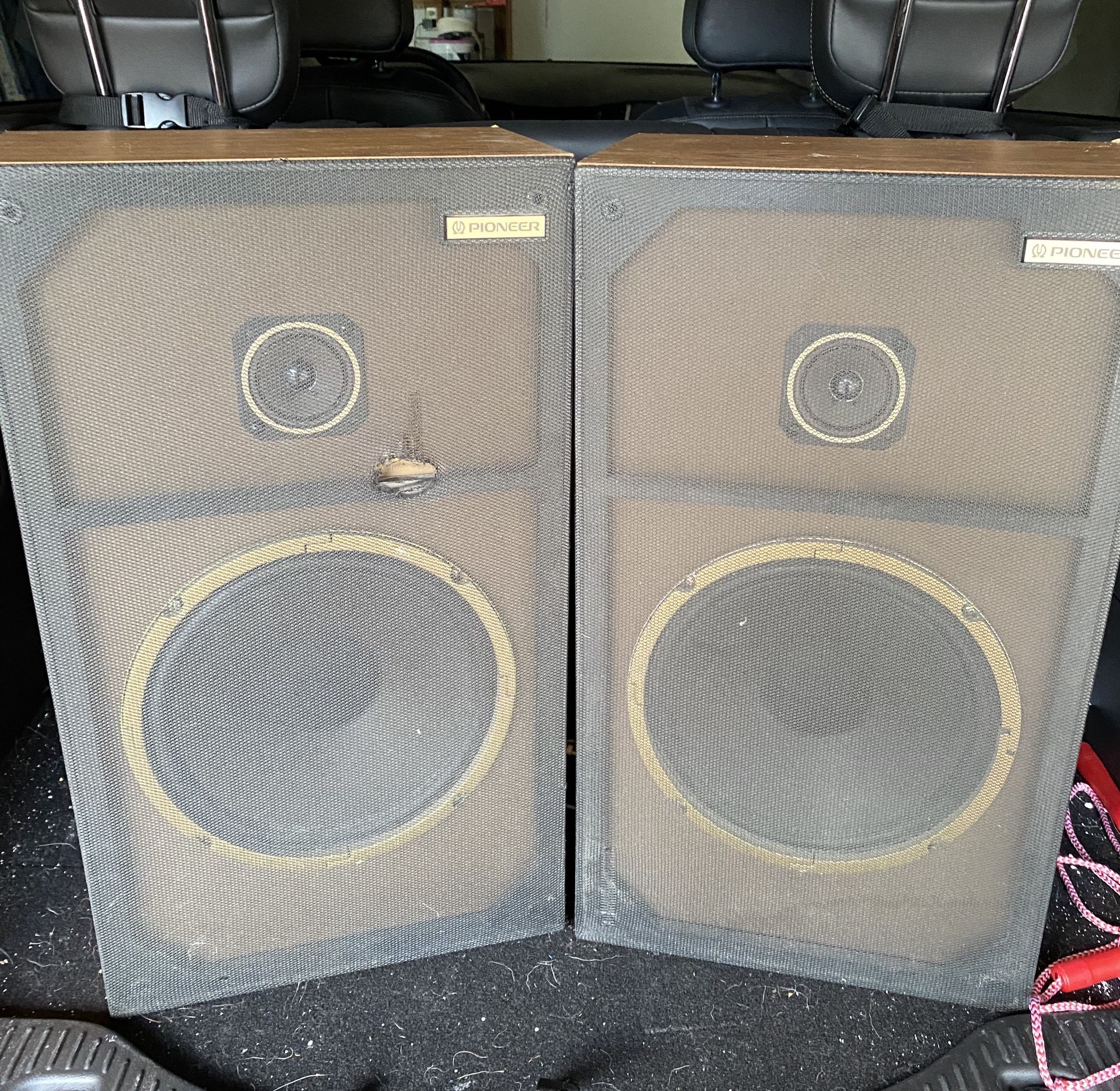 Pioneer CS-G103 set of speakers 50 Watts Vintage